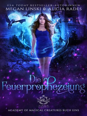 cover image of Die Feuerprophezeiung (Hidden Legends